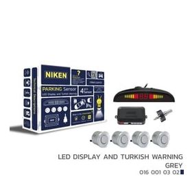 Niken 0160010302 Led Ekran ve Türkçe Uyarı Gri Park Sensörü