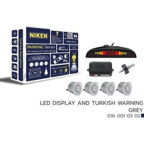 Niken 0160010302 Led Ekran ve Türkçe Uyarı Gri Park Sensörü