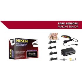 Niken 0160010303 Led Ekran ve Türkçe Uyarı Beyaz Park Sensörü