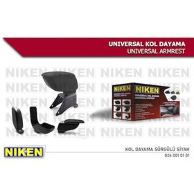 Niken 0260010101 Sürgülü Siyah Kol Dayama