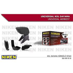 Niken 0260010101 Sürgülü Siyah Kol Dayama