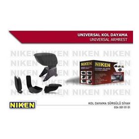 Niken 0260010101 Sürgülü Siyah Kol Dayama