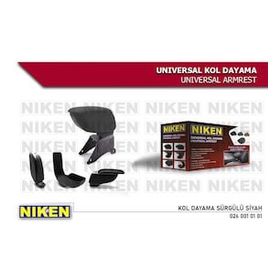 Niken 0260010101 Sürgülü Siyah Kol Dayama