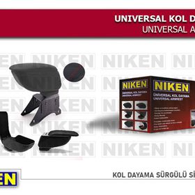 Niken 0260010104 Sürgülü Siyah Kırmızı Kol Dayama