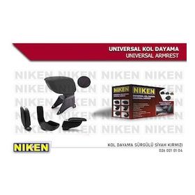 Niken 0260010104 Sürgülü Siyah Kırmızı Kol Dayama