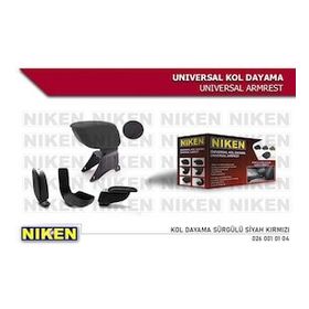 Niken 0260010104 Sürgülü Siyah Kırmızı Kol Dayama