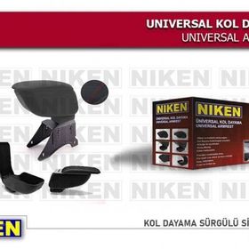 Niken 0260010104 Sürgülü Siyah Kırmızı Kol Dayama
