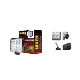 Nıken 0520010201 16 Ledli Kare Çalışma Lambası