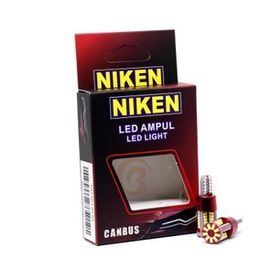 Niken 12V T10 Dipsiz 57 Led'li 2’li Beyaz Işık Far Ampülü