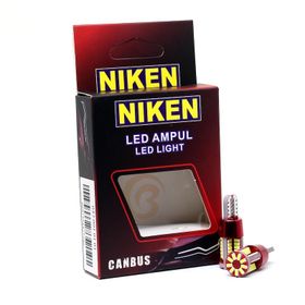 Niken 12V T10 Dipsiz 57 Led'li 2’li Beyaz Işık Far Ampülü
