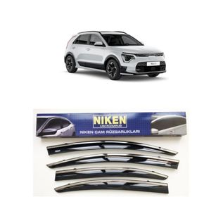 Niken 2016-2021 Arası Uyumlu Kia Niro Kromlu Cam Rüzgarlığı