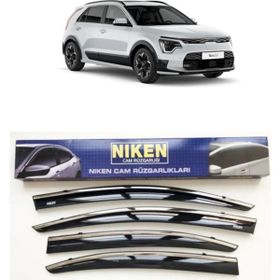 Niken 2016-2021 Arası Uyumlu Kia Niro Kromlu Cam Rüzgarlığı