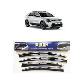 Niken 2016-2021 Arası Uyumlu Kia Niro Kromlu Cam Rüzgarlığı