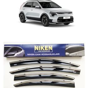 Niken 2016-2021 Arası Uyumlu Kia Niro Kromlu Cam Rüzgarlığı