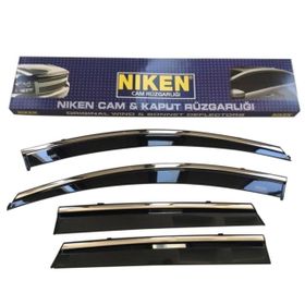 Niken 2017-2021 Opel İnsignia Kromlu 4'lü Cam Rüzgarlığı Set