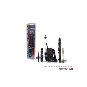 Niken 5 Kademeli 12 Aparatlı 12V Otomatik Anten