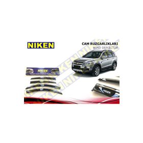 Niken Chevrolet Captiva 2009 Sonrası Kromlu Cam Rüzgarlığı