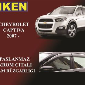 Niken Chevrolet Captiva Kromlu Cam Rüzgarlığı