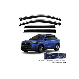 Niken Corolla Cross 2020-2023 Kromlu Cam Rüzgarlığı Uyumlu