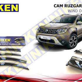 Niken Dacia Duster 2010-2017 Kromlu Cam Rüzgarlığı