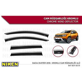 Niken Dacia Duster 2018 Kromlu Cam Rüzgarlığı