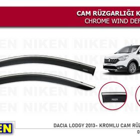 Niken Dacia Lodgy Kromlu Cam Rüzgarlığı