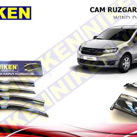 Niken Dacia Sandero 2013 Sonrası Kromlu Cam Rüzgarlığı