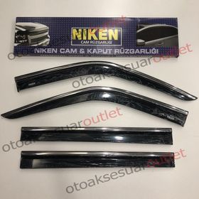Niken Fiat Doblo 2 2010 Kromlu Cam Rüzgarlığı