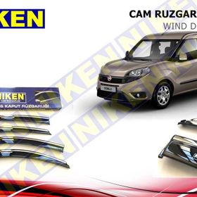 Niken Fiat Doblo Ii 2010 Rüzgarliği 4 Kromlu Cam