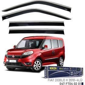 Niken Fiat Doblo Ii 2010 Rüzgarliği 4 Kromlu Cam