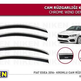 Niken Fiat Egea 2016 2017 2018 2019 2020 Model Kromlu Cam Rüzgarlığı