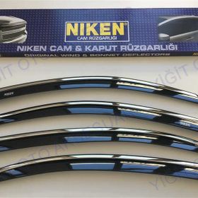 Niken Fiat Egea Hb-Sedan 2016 Sonrası Kromlu Cam Rüzgarlığı
