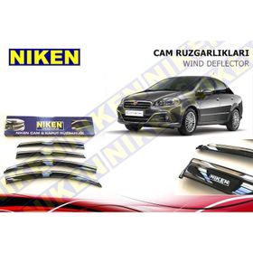 Niken Fiat Linea Kromlu Cam Rüzgarlığı