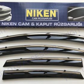Niken Ford Fiesta 2009-2018 Kromlu Cam Rüzgarlığı