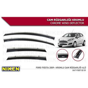 Niken Ford Fiesta 2009 Kromlu Cam Rüzgarlığı