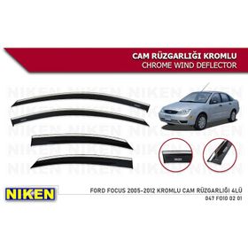 Niken Ford Focus 2 2005 2013 Kromlu Cam Rüzgarlığı