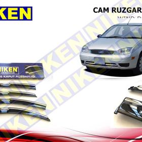 Niken Ford Focus 2005-2012 Rüzgarliği 4 Kromlu Cam