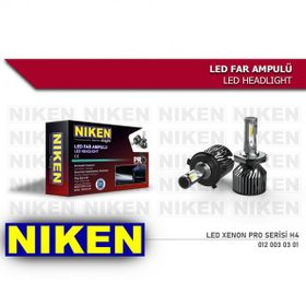 Niken H4 Xenon Pro Serisi Led Far Ampülü
