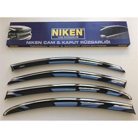 Niken Honda Civic 2007-2011 Rüzgarliği 4 Kromlu Cam