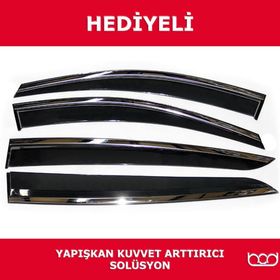 Niken Honda Civic 2016 Sonrası Kromlu Cam Rüzgarlığı
