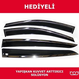 Niken Honda Civic 2016 Sonrası Kromlu Cam Rüzgarlığı