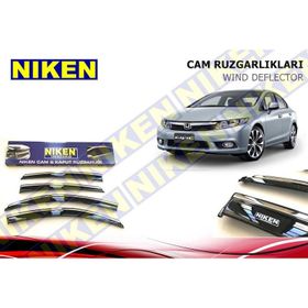 Niken Honda Civic Fb7 2012 Kromlu Cam Rüzgarlığı