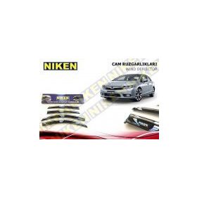 Niken Honda Civic Fb7 2012 Kromlu Cam Rüzgarlığı