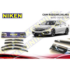 Niken Honda Civic Fc5 2016 Kromlu Cam Rüzgarlığı