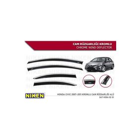 Niken Honda Civic Fd6 2007 Kromlu Cam Rüzgarlığı
