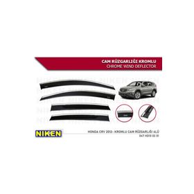 Niken Honda Crv 2012-2019 Kromlu Cam Rüzgarlığı