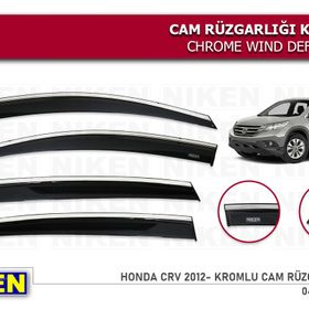 Niken Honda Crv 2013 Kromlu Cam Rüzgarlığı