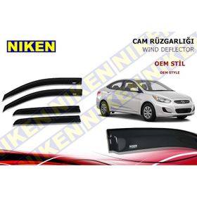 Niken Hyundai Accent Blue Cam Rüzgarlığı