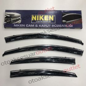 Niken Hyundai Accent Blue Kromlu Cam Rüzgarlığı