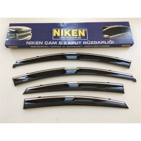 Niken Hyundai Accent Blue Kromlu Cam Rüzgarlığı